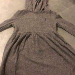 Polo hooded dress